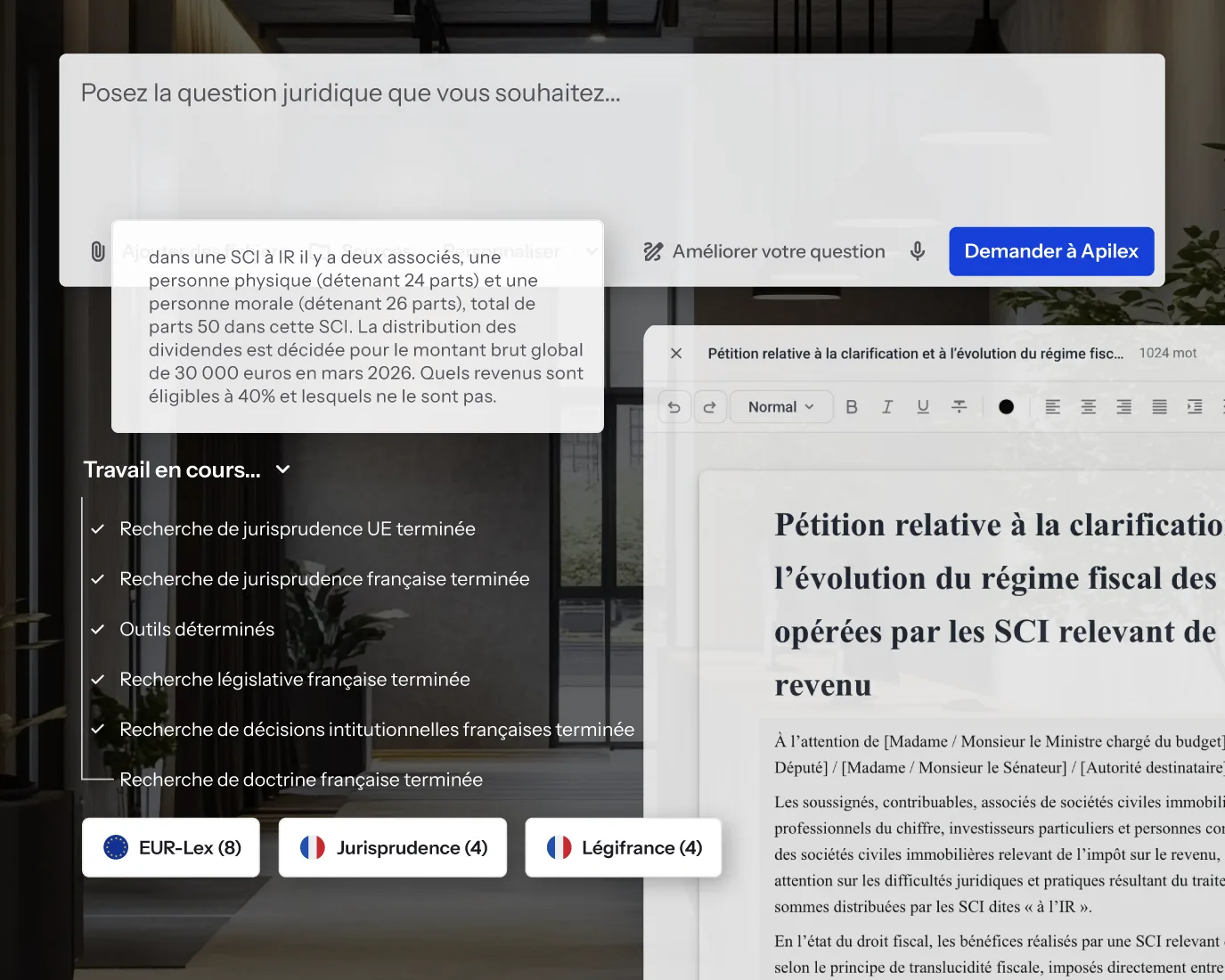 Interface Apilex